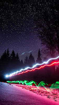 Nacht-Skitour in den Gutensteiner Alpen