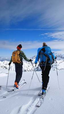 Skitour im Stubachtal: Hochfürleg in der Weißsee Gletscherwelt