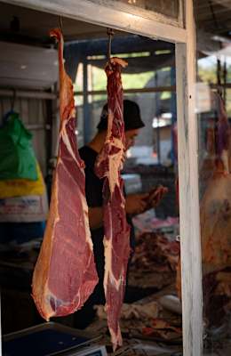 Fleisch auf der Seidenstraße
