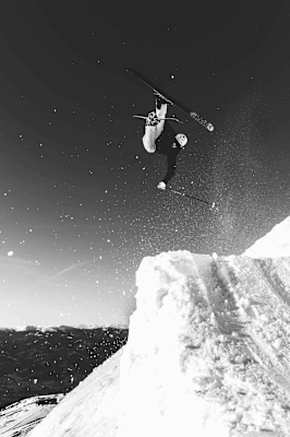 Der Begriff Freeskiing steht für sich: die Freiheit so Skizufahren, wie man es selbst für richtig empfindet