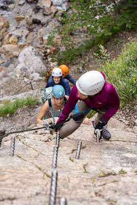 Rotschitza-Klamm-Klettersteigs
