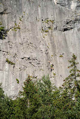 Klettern am Kanzianiberg
