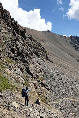 Trekking in Kirgistan