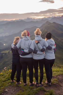 Bergauszeit-Teilnehmerinnen