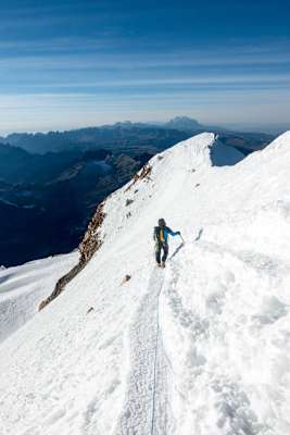 Huayna Potosi Abstieg