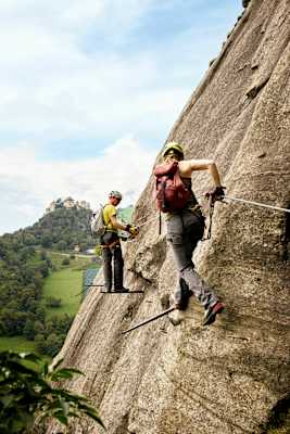 Hoachwool-Klettersteig