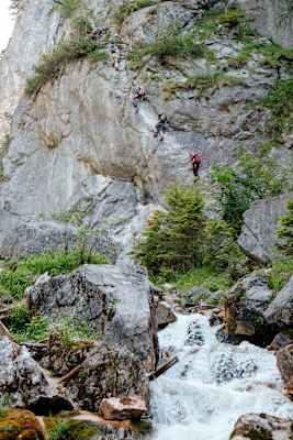 Bergwelten mein erster Klettersteig Ramsau am Dachstein