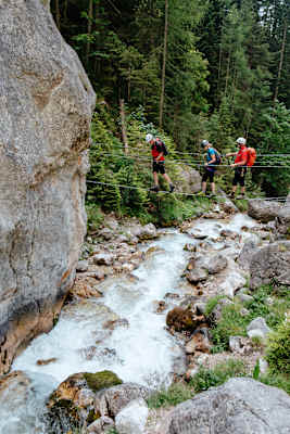 Bergwelten mein erster Klettersteig Ramsau am Dachstein