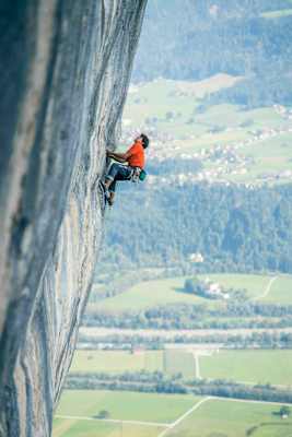 David Lama im Rofan in Tirol