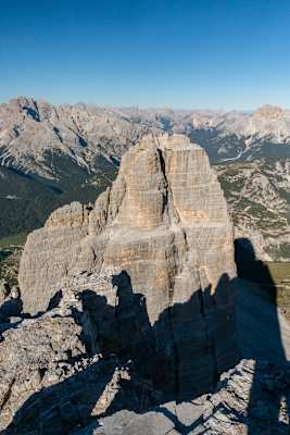 Blick zur Westlichen Zinne