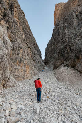 Scharte zwischen Kleiner und Großer Zinne