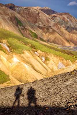 Am Laugavegurinn in Island Simon Schöpf