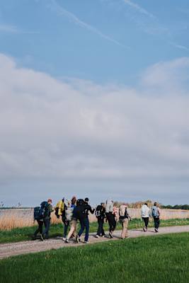 Unterwegs auf dem Wolf Trail in Rügen