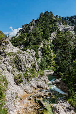 Ötschergräben in den Ybbstaler Alpen in Niederösterreich