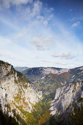 Blick Richtung Höllental