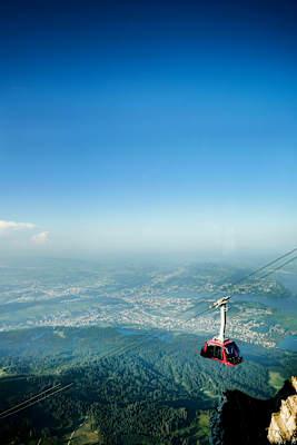 Seilbahn: Von Luzern auf den Pilatus in der Schweiz