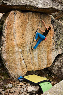 Bouldern Silvapark Paznaun Galtür Bergwelten