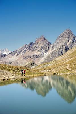 Piz Buin hautnach: Über die Alp Sura zum Lai Blau