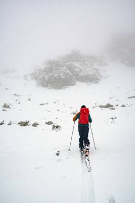 Im Nebel in Obertauern