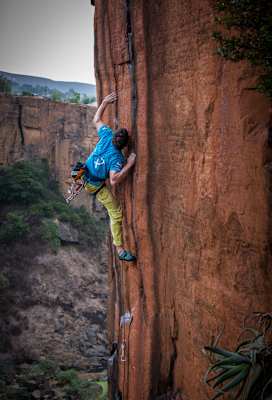 Klettern in Südafrika