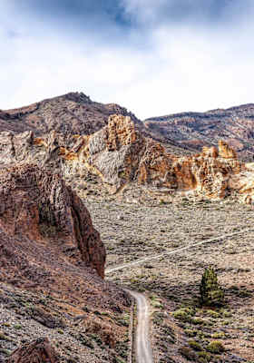 Karge Felslandschaften