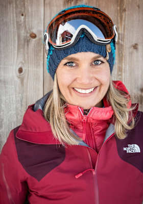 Ein Portrait der Skitourengeherin Marlene