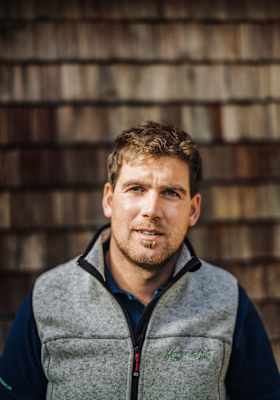 Portrait des Hüttenwirts Bernhard Kaufmann