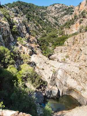 Sardinien Oridda Schlucht 
