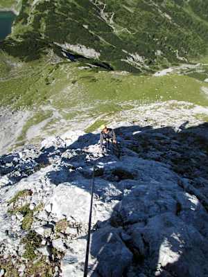 Klettern Coburger Hütte