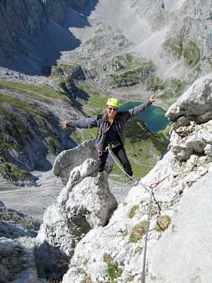 Klettern Coburger Hütte