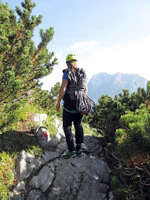 Klettern Coburger Hütte
