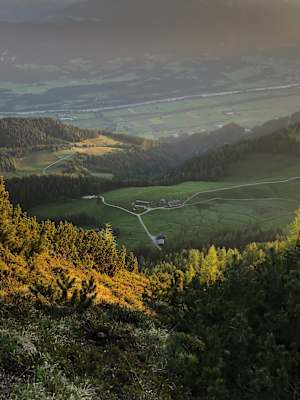 Alpbachtal Gratlspitze Sonnenaufgang