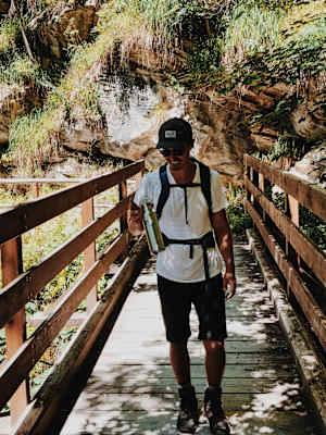 Ernst Merkinger wandert Gastein Trail