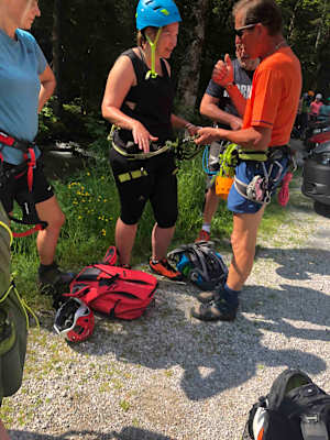 Bergwelten Mein erster Klettersteig