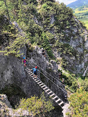 Bergwelten Mein erster Klettersteig
