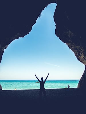 Sardinien Caletta Fuili zur Cala di Luna 