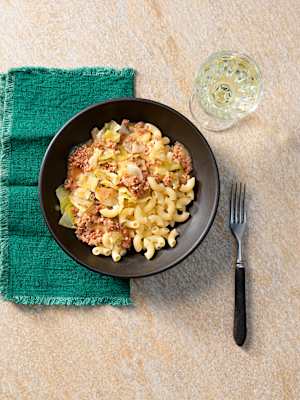 Ghacktes mit Kabis und Hörnlki