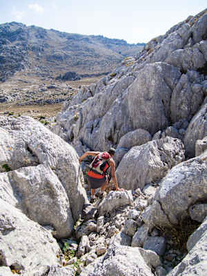 Sardinien Wandern Cala Goloritze Punta Sos Nidos