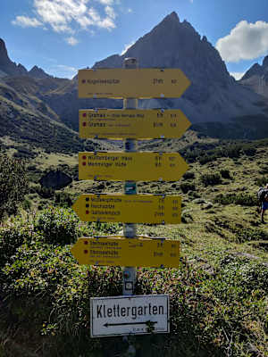 Wanderungen Steinseehütte