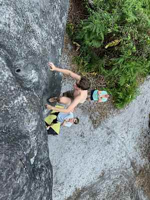 Bouldern in Fontainebleau