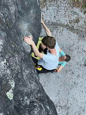 Bouldern in Fontainebleau