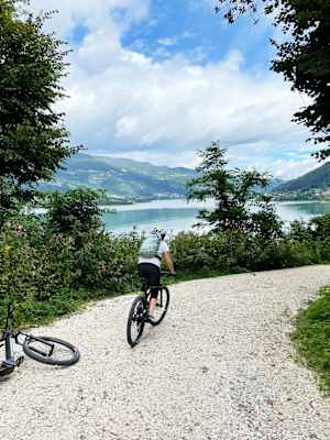 Auf der Rückfahrt von der Ossiacher-Tauern-Tour