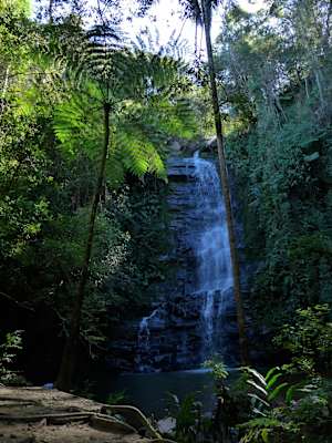 Wasserfall in der Umgebung von São Thomé das Letras