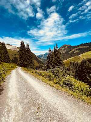 Aussicht auf der zweiten Etappe