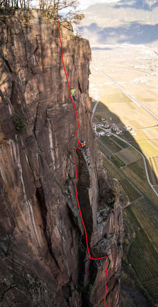 Cojote, Pfattner Wände, Bozen