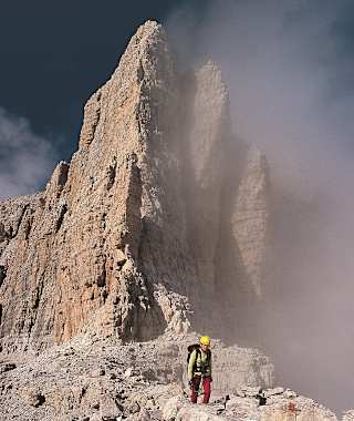 Der Klassiker für Alpinisten in der Brenta: Sentiero Bocchette Alte