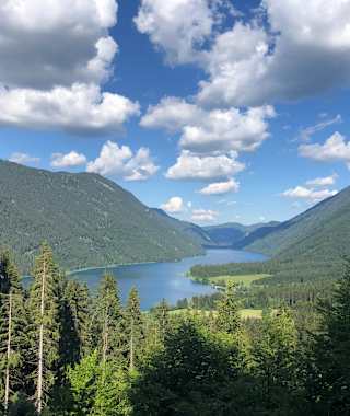 Der Weissensee in Kärnten