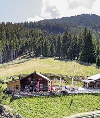 Die urige Aldranser Alm
