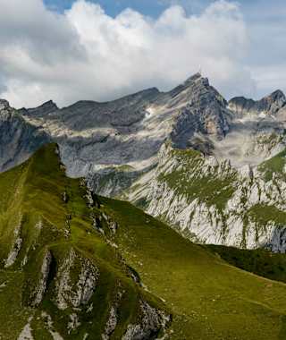 Blick auf die Meglisalp