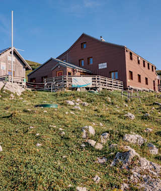 Das Graf-Meran-Haus in den Mürzsteger Alpen.